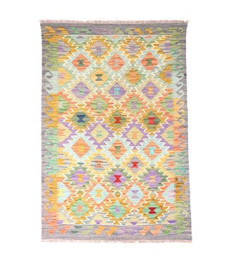 Kelimshop 181x121 cm Handwoven Traditional Kelim Area Rug Wool Carpet Kelimshop 181x121 cm Handwoven Traditional Kelim Area Rug Wool Carpet