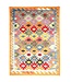 Kelimshop 178x132 cm Handwoven Traditional Kelim Area Rug Wool Carpet