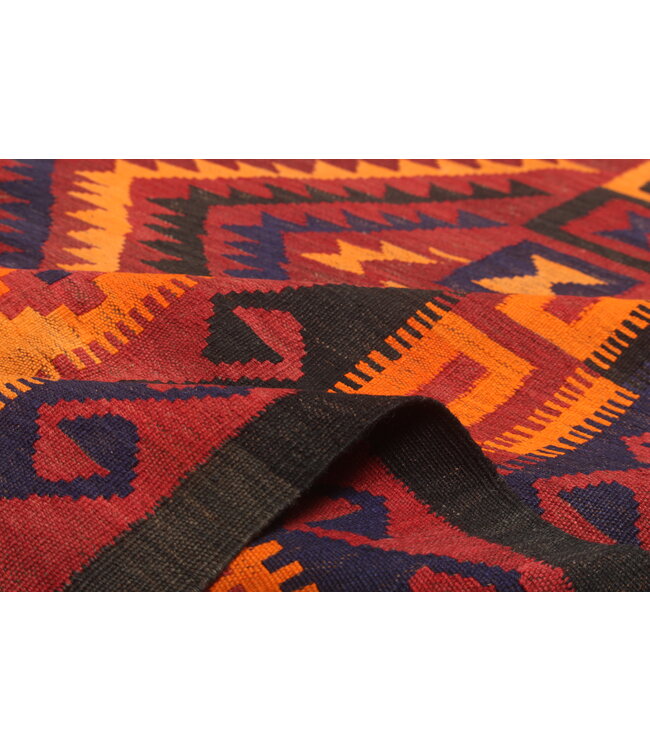 424x234cm Vintage Kelim Oude stijl 100% wollen Kelim Tapijt Maimana