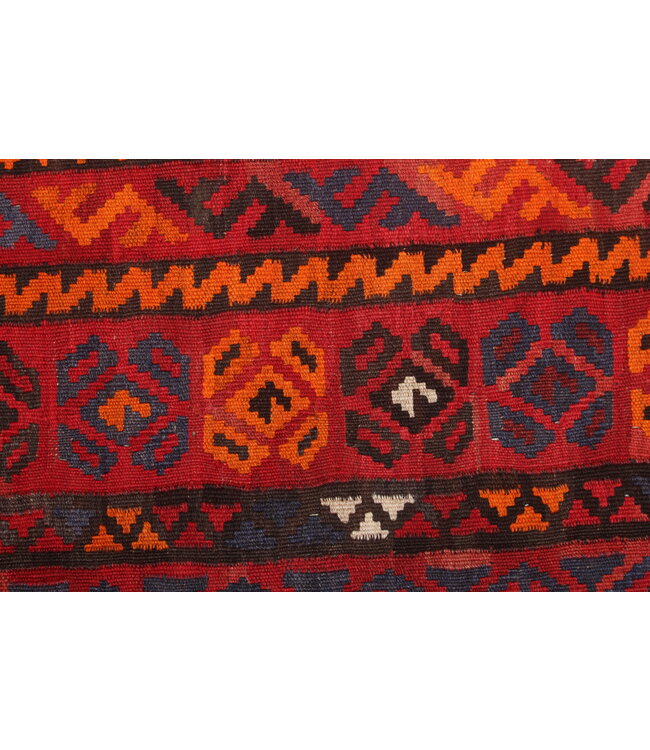 402x268cm Vintage Kelim Oude stijl 100% wollen Kelim Tapijt Maimana