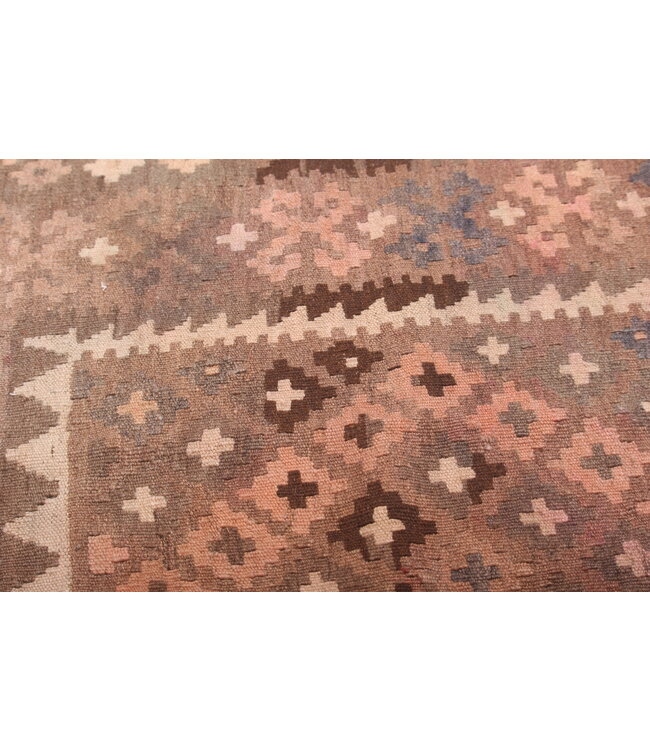 156x102cm Vintage Kelim teppich im alten Stil aus 100 % Wolle Maimana