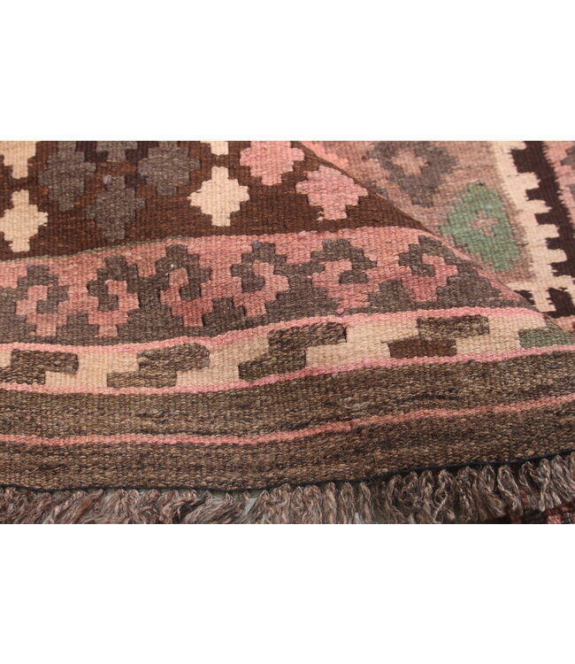 150x101cm Vintage Kelim teppich im alten Stil aus 100 % Wolle Maimana