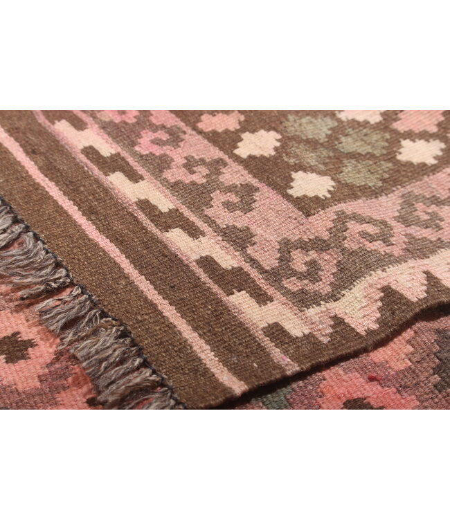 150x101cm Vintage Kelim teppich im alten Stil aus 100 % Wolle Maimana