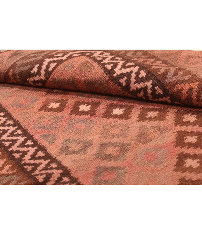 137x94cm Vintage Kelim teppich im alten Stil aus 100 % Wolle Maimana