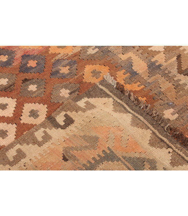 146x113cm Vintage Kelim teppich im alten Stil aus 100 % Wolle Maimana