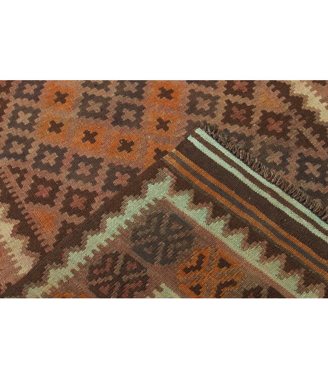 130x90cm Vintage Kelim teppich im alten Stil aus 100 % Wolle Maimana