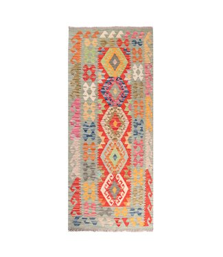 Kelimshop 195x88 cm Handwoven Kelim Runner Wool Rug Kelimshop 195x88 cm Handwoven Kelim Runner Wool Rug
