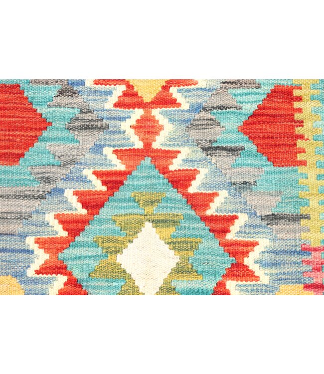 148x53 cm Handgewebter Kelim Läufer  Wollteppich