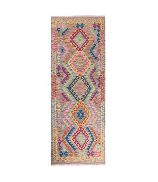 Kelimshop 202x72 cm Handgewebter Kelim Läufer Wollteppich Kelimshop 202x72 cm Handgewebter Kelim Läufer Wollteppich