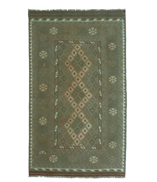 Kelimshop 215x125cm Vintage Kilim Old style 100% wool Kilim Rug Maimana Kelimshop 215x125cm Vintage Kilim Old style 100% wool Kilim Rug Maimana