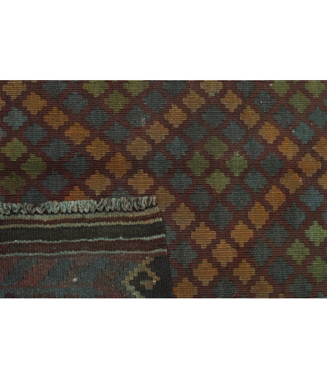 240x161cm Vintage Kelim teppich im alten Stil aus 100 % Wolle Maimana