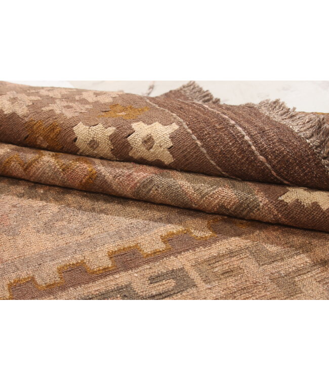 193x104cm Vintage Kilim Old style 100% wool Kilim Rug Maimana