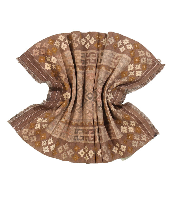 193x104cm Vintage Kelim teppich im alten Stil aus 100 % Wolle Maimana