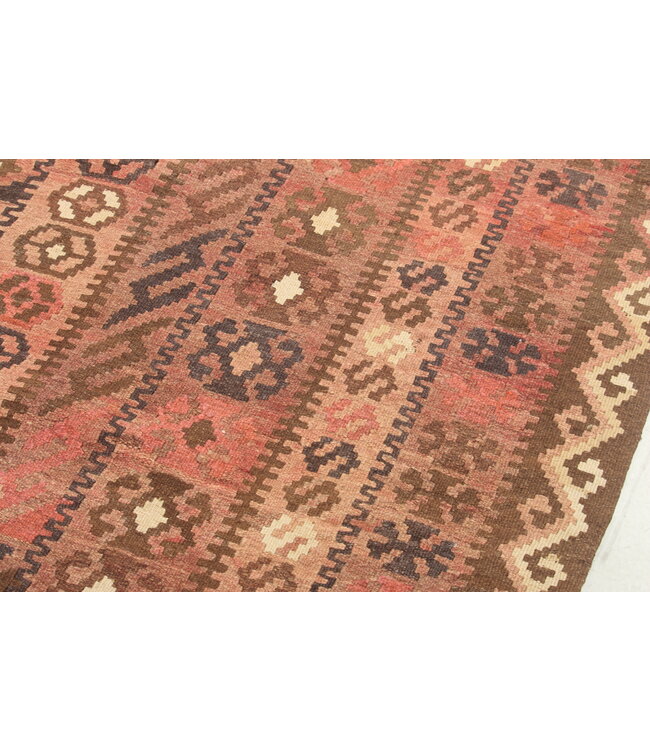 278x213cm Vintage Kelim teppich im alten Stil aus 100 % Wolle Maimana