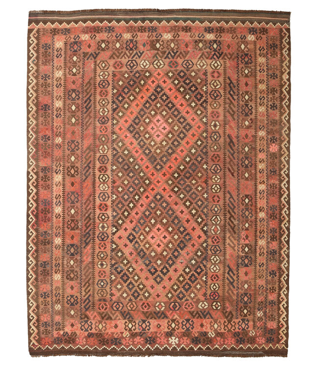 278x213cm Vintage Kilim Old style 100% wool Kilim Rug Maimana