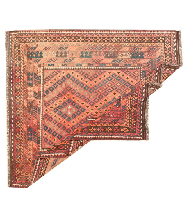 280x255cm Vintage Kilim Old style 100% wool Kilim Rug Maimana