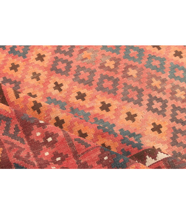 280x255cm Vintage Kelim teppich im alten Stil aus 100 % Wolle Maimana