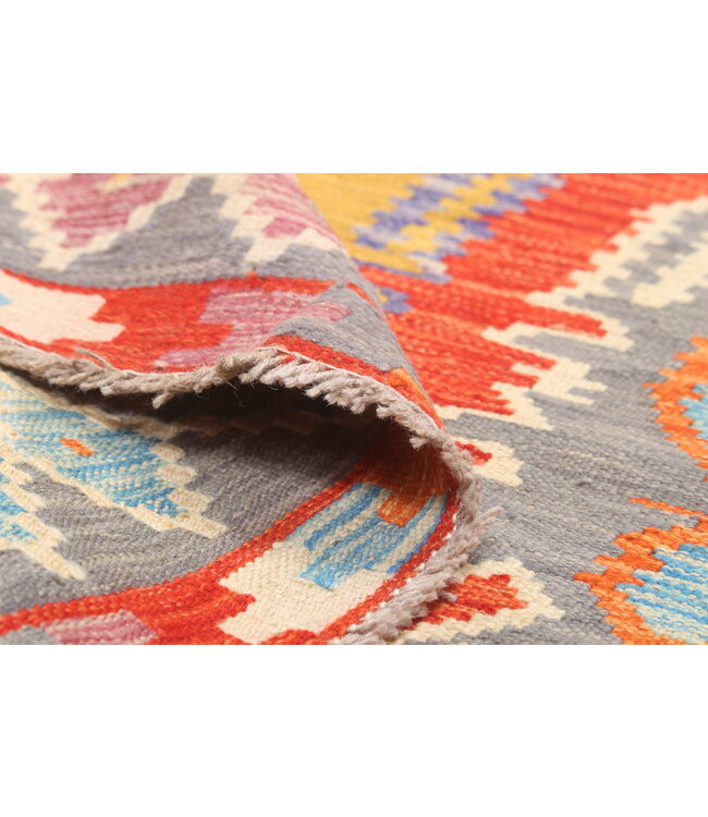 Naila kelim  Handmade  243x171cmTraditional Kilim Area Rug Wool Carpet