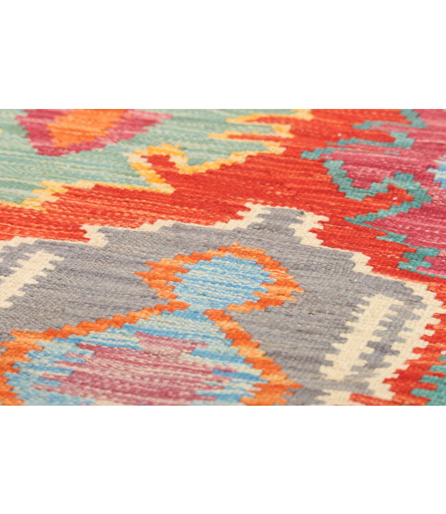 Naila kelim  Handmade  243x171cmTraditional Kilim Area Rug Wool Carpet