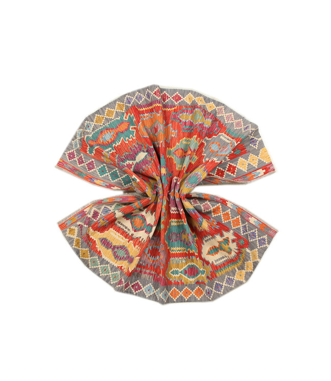 Naila kelim  Handgemacht 243x171cm Traditional Wolle Kelim Teppich