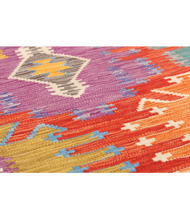 Naila kelim  Handgemacht  353x254cmTraditional Wolle Kelim Teppich