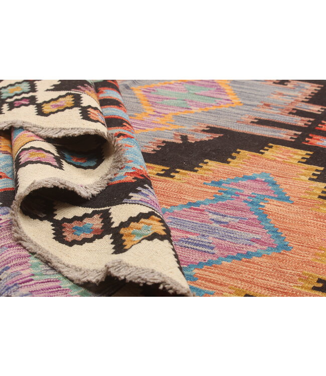 Naila kelim  Handmade  248x174 cm Traditional Kilim Area Rug Wool Carpet