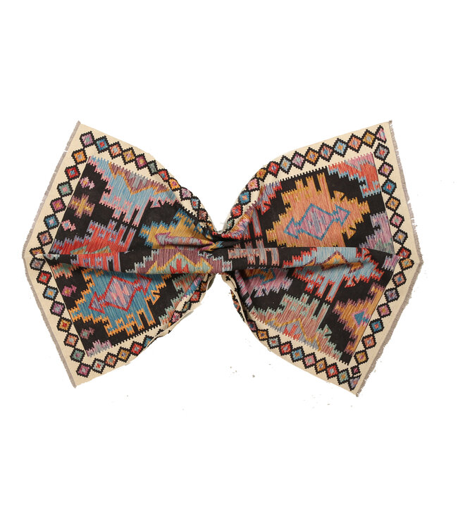 Naila kelim Handgeweven   248x174 cm Traditional Kelim Tapijt Wol