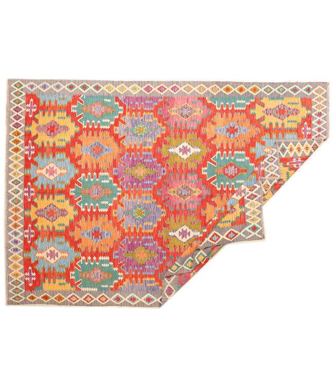 Naila kelim  Handmade  350x247 cm Traditional Kilim Area Rug Wool Carpet