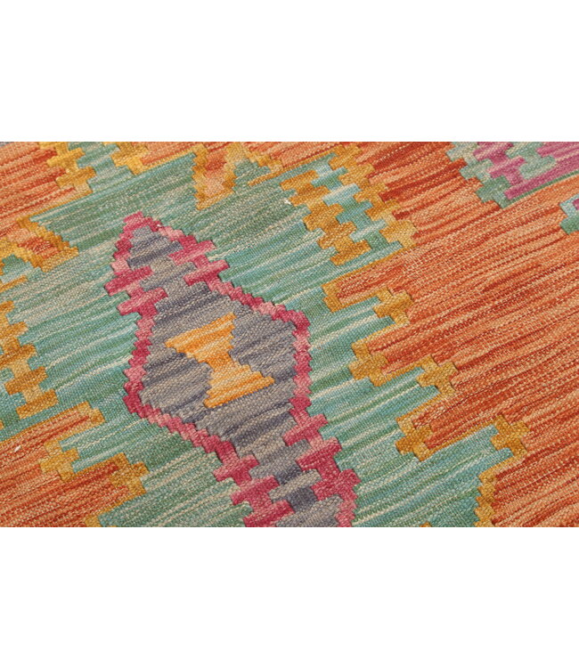 Naila kelim  Handmade  202x149 cm Traditional Kilim Area Rug Wool Carpet