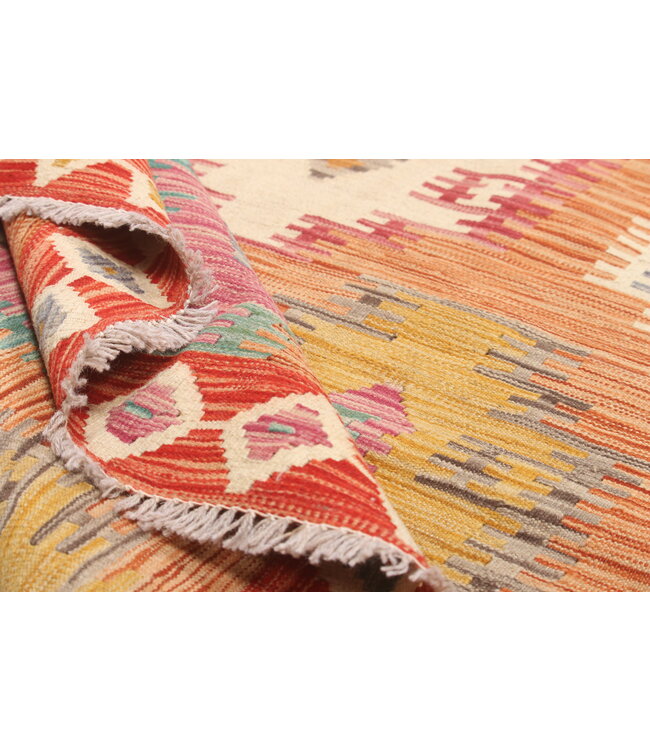 Naila kelim  Handmade  198x148 cm  Traditional Kilim Area Rug Wool Carpet