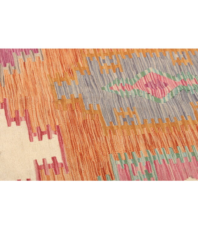 Naila kelim  Handmade  198x148 cm  Traditional Kilim Area Rug Wool Carpet