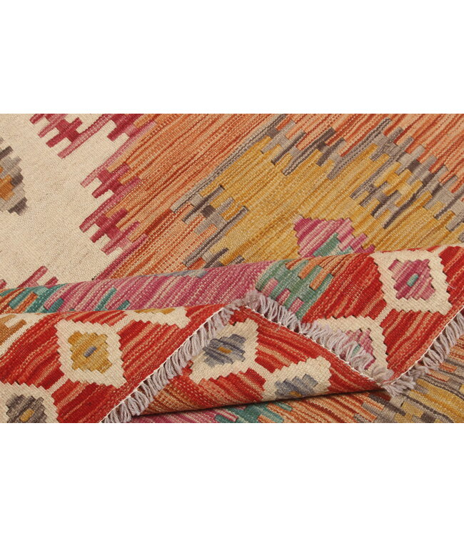 Naila kelim  Handmade  198x148 cm  Traditional Kilim Area Rug Wool Carpet