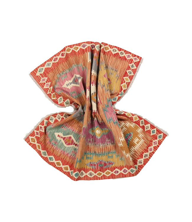 Naila kelim  Handgemacht  198x148 cm Traditional Wolle Kelim Teppich