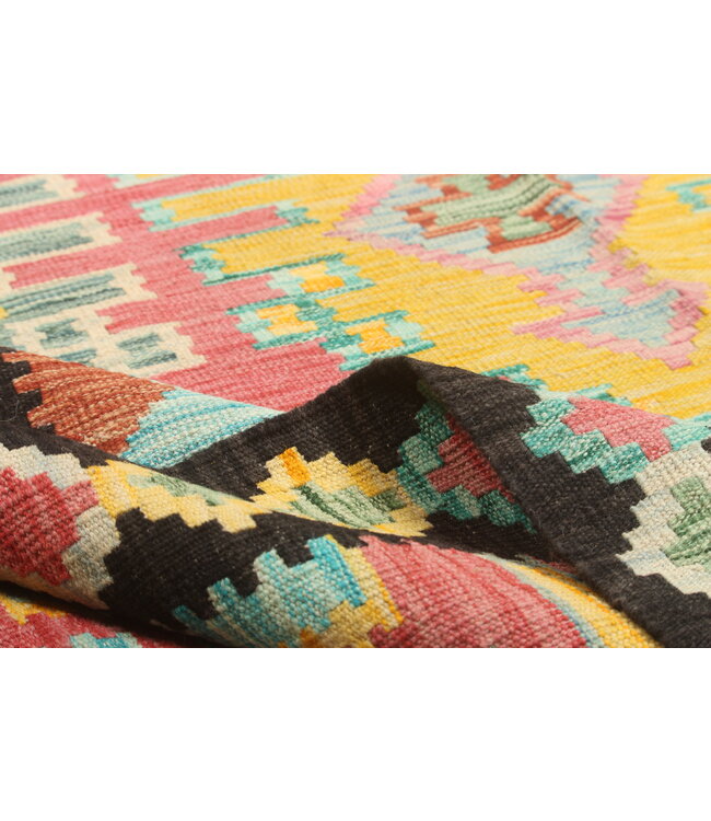 Naila kelim  Handmade 244X178 cm Traditional Kilim Area Rug Wool Carpet