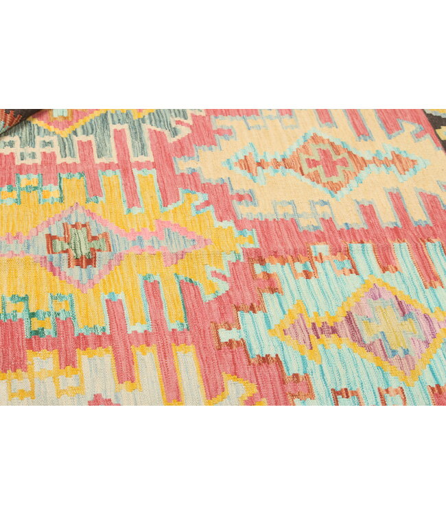 Naila kelim  Handmade 244X178 cm Traditional Kilim Area Rug Wool Carpet