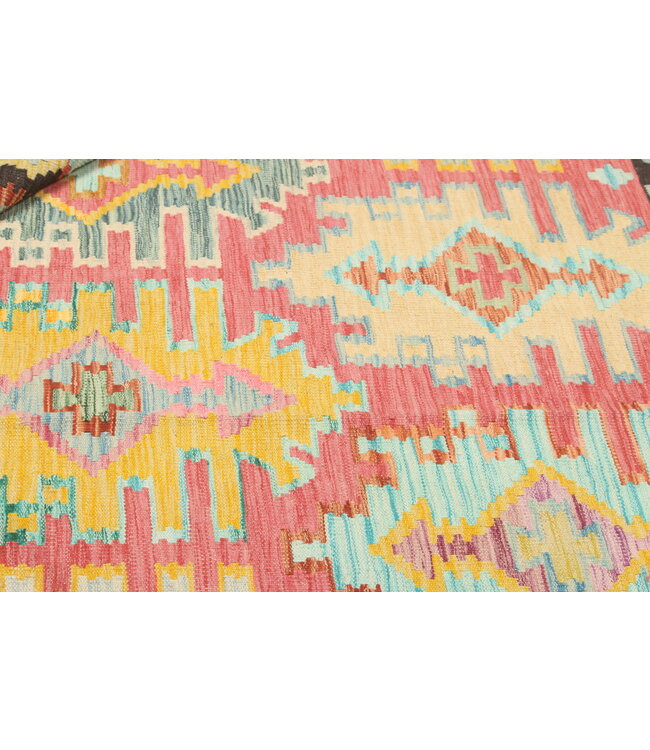 Naila kelim  Handmade 244X178 cm Traditional Kilim Area Rug Wool Carpet