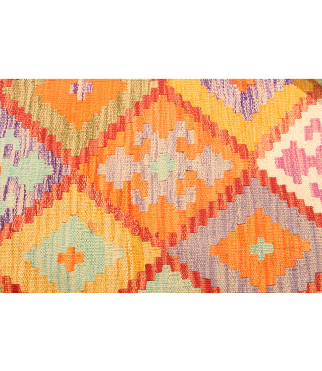 Naila kelim  Handmade  302x266 cmTraditional Kilim Area Rug Wool Carpet