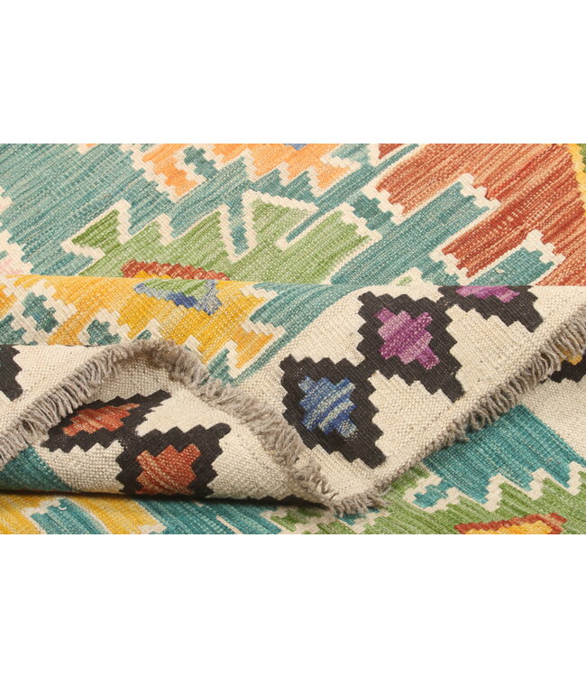 Naila kelim  Handmade 339x254 cm Traditional Kilim Area Rug Wool Carpet