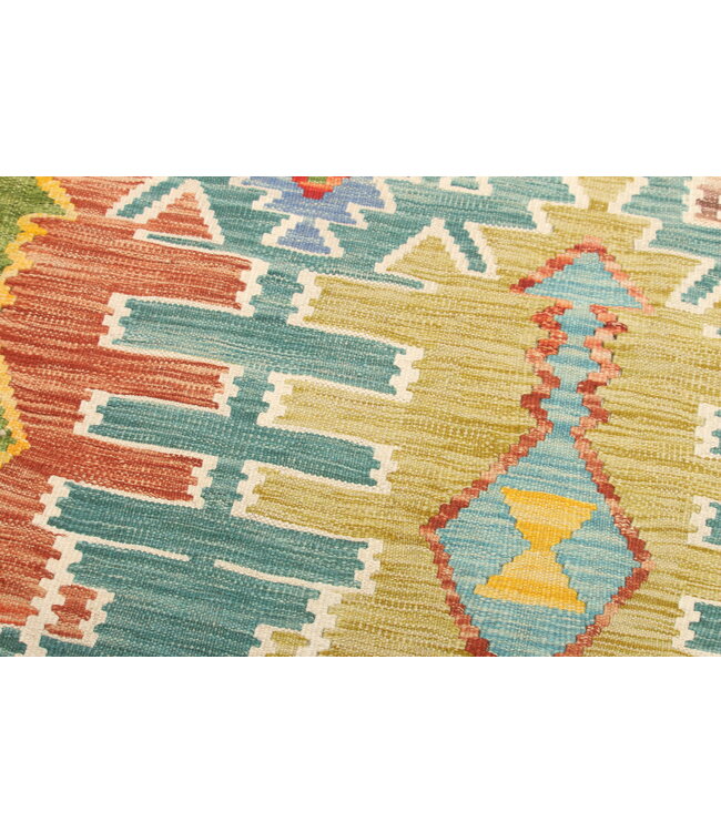 Naila kelim  Handmade 339x254 cm Traditional Kilim Area Rug Wool Carpet