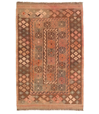 Kelimshop 143x88cm Vintage-Kelim-Läufer handgewebter wool Kelim Maimana