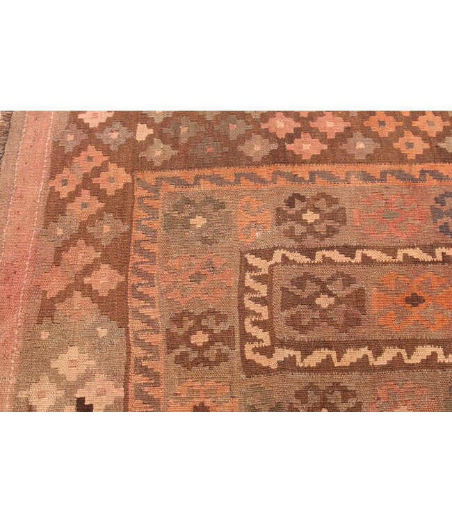 143x88cm Vintage-Kelim-Läufer handgewebter wool Kelim Maimana