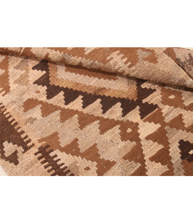116x74 cm Handgewebter Kelim-Teppich Natürlicher Wolle