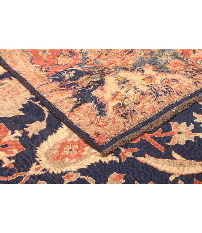 Handwoven Sumak kilim rug 391x296 cm