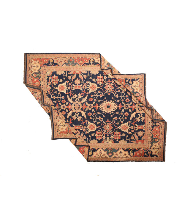 Handwoven Sumak kilim rug 391x296 cm