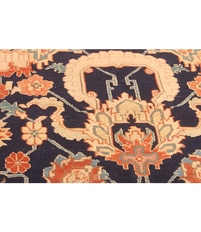 Handgeweven Sumak kelim 357x273 cm