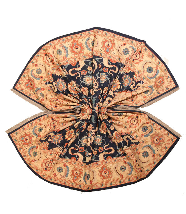 Handgeweven Sumak kelim 357x273 cm