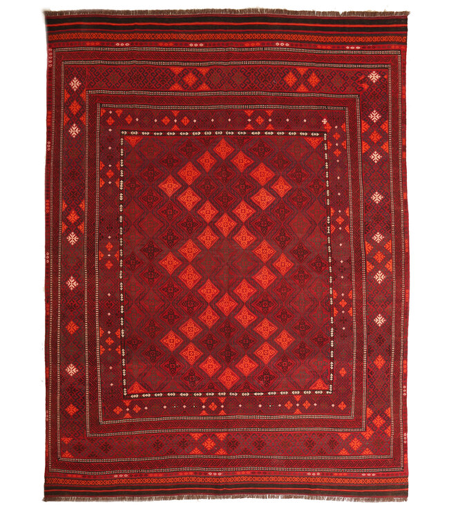 Kelimshop 354x284cm  Vintage Kilim Old style 100% wool Kilim Rug Maimana   sumak