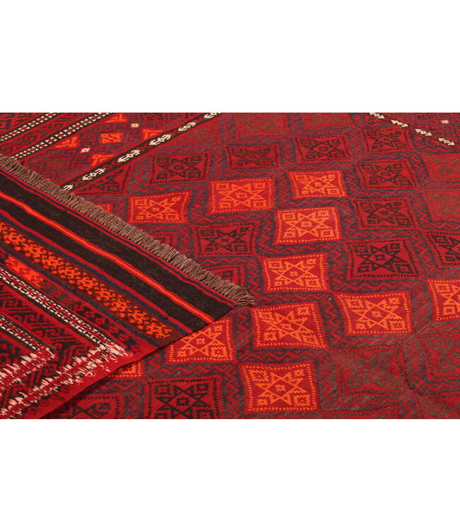 354x284cm  Vintage Kilim Old style 100% wool Kilim Rug Maimana  sumak