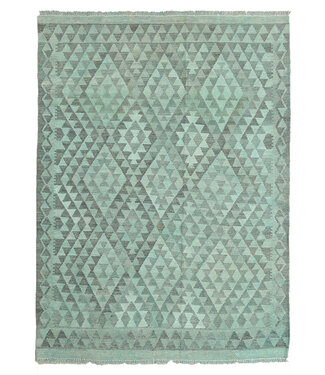 Kelimshop 174x127 cm Handwoven Natural Wool Kelim Area Rug Kelimshop 174x127 cm Handwoven Natural Wool Kelim Area Rug
