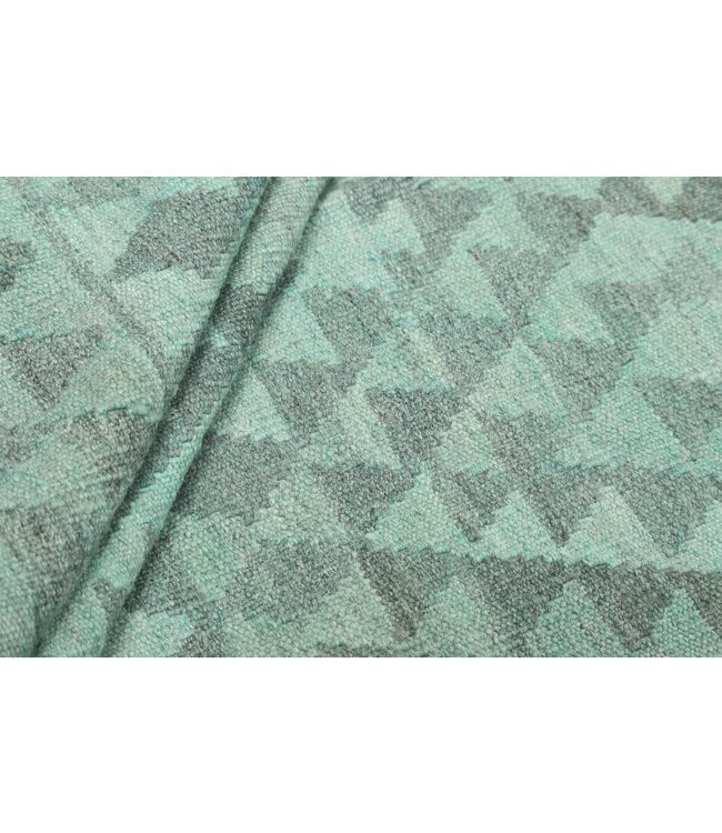 174x127 cmHandgeweven Natural Kelim Wol Tapijt